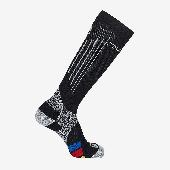 Носки лыжные SALOMON Nordic Compression Black/Grey